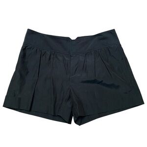Club Monaco Black Tailored Pleated Shorts Size 6 Classic Dressy Summer Essential